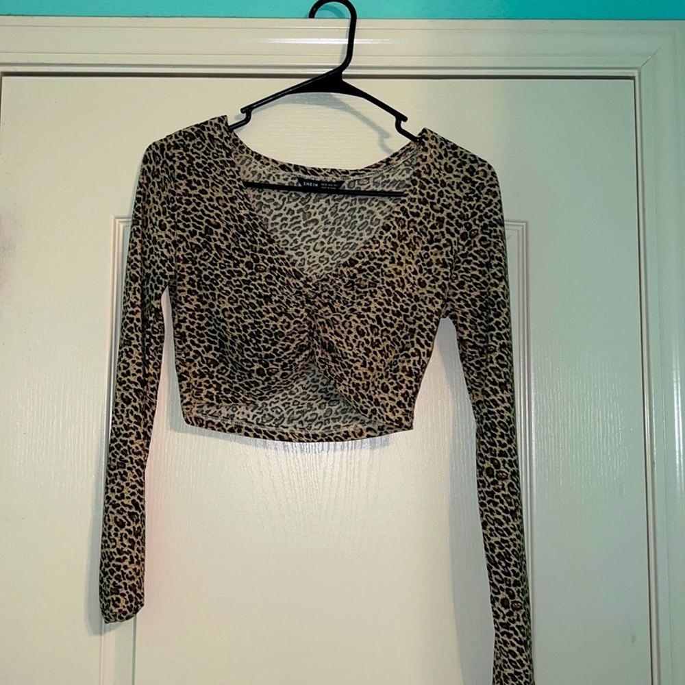 Shein, size xs, cheetah print